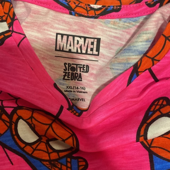 Marvel Spotted Zebra Girls Knit Long-Sleeve Play Dresses XXL(14-16) pack of 2 - Picture 4 of 4